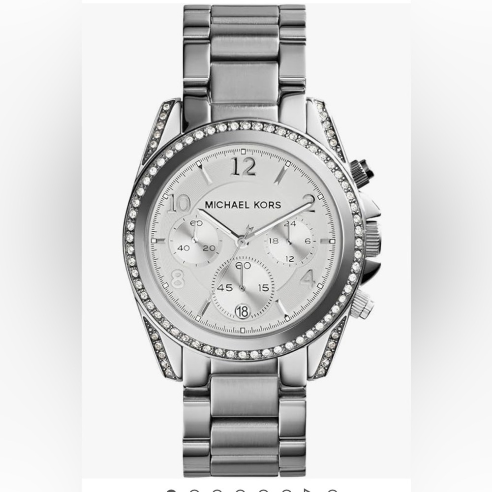 Michael Kors Women's Blair Silver- Tone Watch